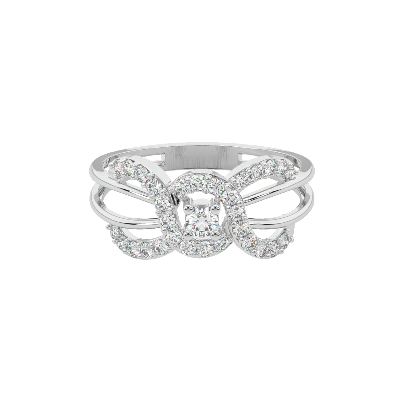 Fleurina Diamond Engagement Ring